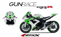 SUZUKI GSXR 600 2008-10 GUNRACE-NO