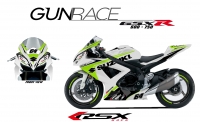 SUZUKI GSXR 600 2008-10 GUNRACE-NO