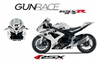 SUZUKI GSXR 600 2008-10 GUNRACE-NO