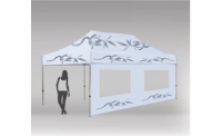 PAROIS AVEC FENÊTRE POUR BARNUM 3X6M