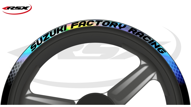 Holographic Wheel stripes
