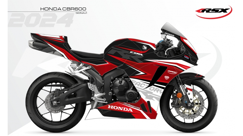 HONDA CBR600 2024 SIGNA Black