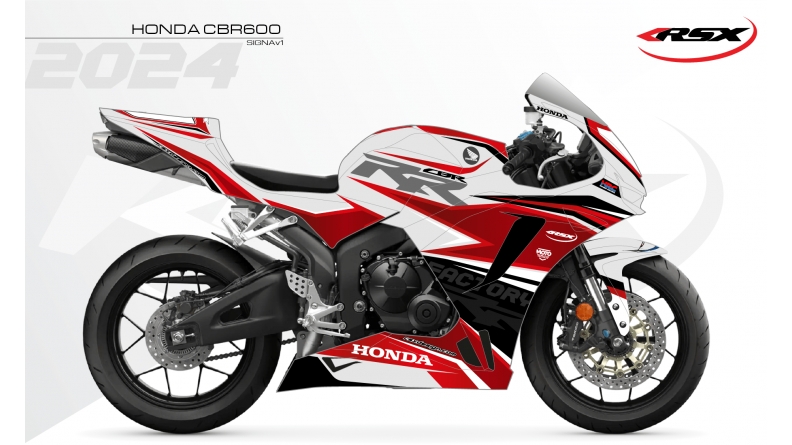 HONDA CBR600 2024 SIGNA White