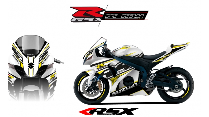 SUZUKI GSXR 600 2011 et + ONEDESIGN-BL