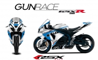 SUSUKI GSXR 1000 2017et+ GUNRACE-BL