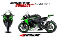 KAWASAKI ZX10R 2011 et + GUNRACE-NO
