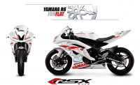 YAMAHA R6 2006-2007 FUNFLAT-BL