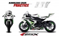 KAWASAKI ZX6R 2007-08 PRACTICE-BL