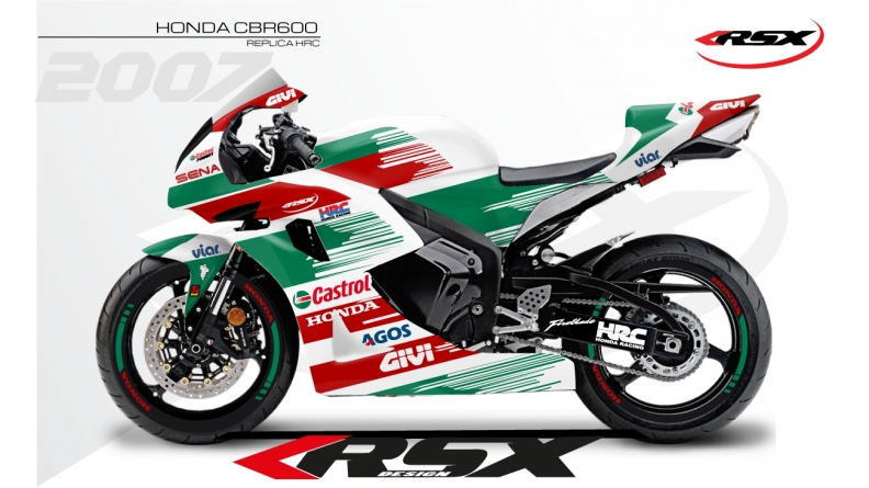 HONDA CBR600 07-12 REPSOL