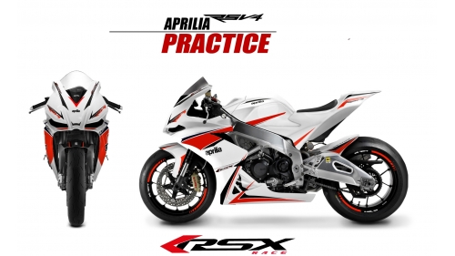 APRILIA RSV4 PRACTICE BL