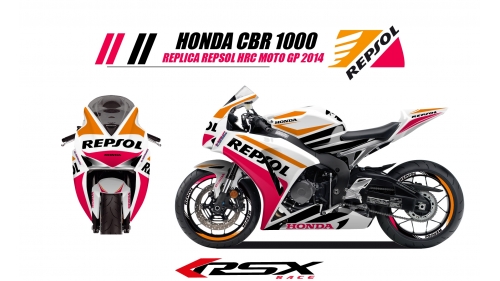 HONDA CBR1000 2012 et + REPSOL