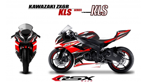 KAWASAKI ZX6R 2013 et + KLS-NO