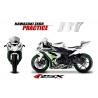 KAWASAKI ZX6R 2013 et + PRACTICE-BL