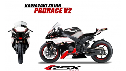 KAWASAKI ZX10R 2011 et + PRORACEV2-NO