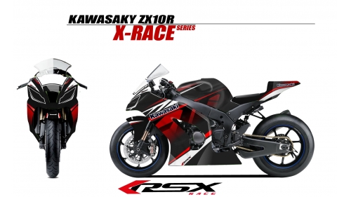 KAWASAKI ZX10R 2011 et + XRACE-NO