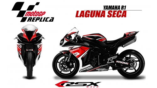 YAMAHA R1 2009-2014 LAGUNASECA-NO