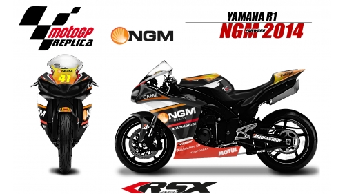 YAMAHA R1 2009-2014 NGM