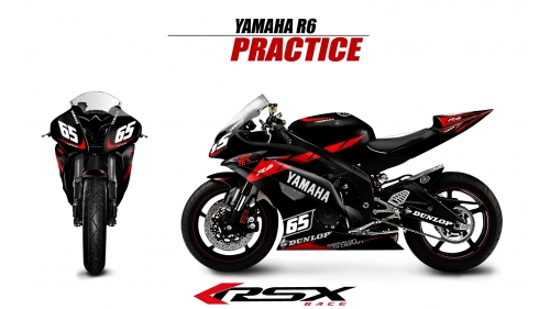 YAMAHA R6 2008-16 PRACTICE-NO