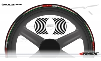 DUCATI Wheel stripes