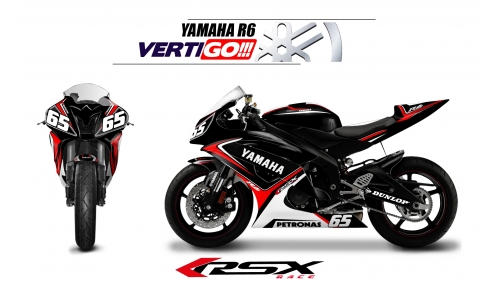 YAMAHA R6 2008-16 VERTIGO-NO