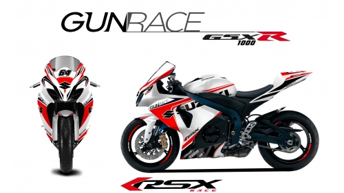 SUSUKI GSXR 1000 2009 et+ GUNRACE-BL