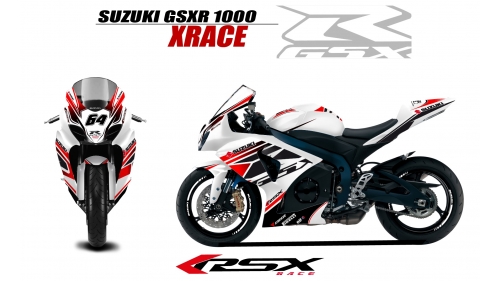 SUSUKI GSXR 1000 2009 et+ XRACE-BL