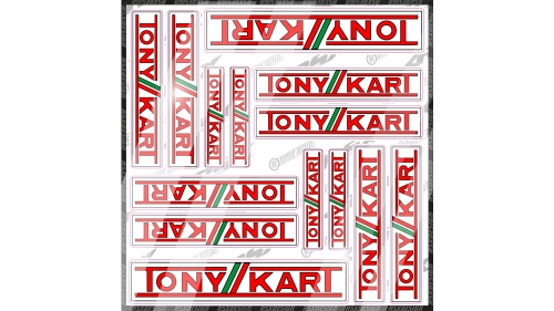 TONYKART Sticker kit