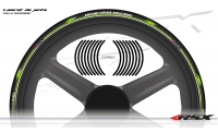 KAWASAKI Wheel stripes