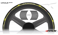 KAWASAKI Wheel stripes