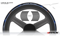 HONDA Wheel stripes