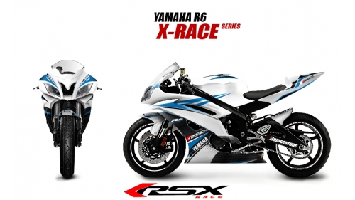 YAMAHA R6 2008 et + XRACE-BL