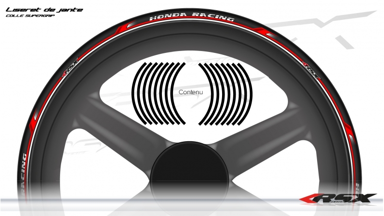 HONDA Wheel stripes
