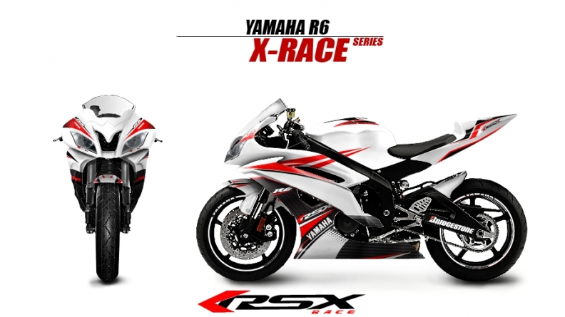 YAMAHA R6 2008 et + XRACE-BL