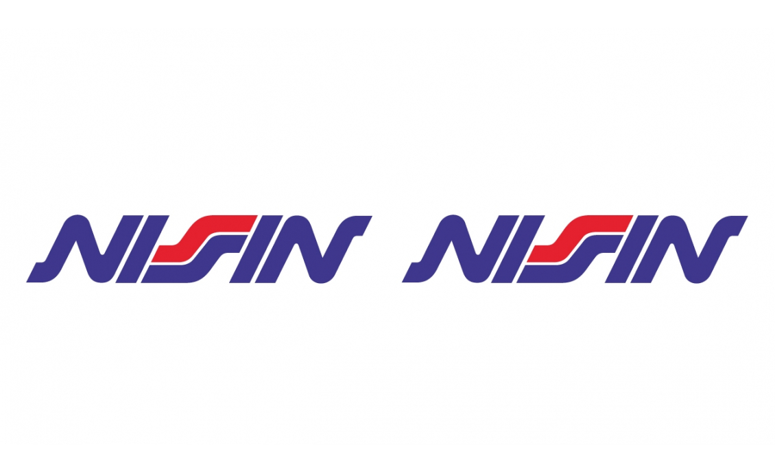 Nissin sponsor-Vinyl Decal/Autocollant-Nissin Honda Racing 2114-0219
