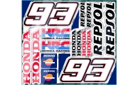 Sticker kit HONDA HRC