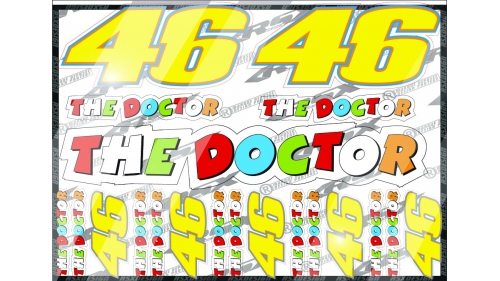 kit sticker 46 the doctor