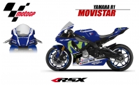 YAMAHA R1 2015 REPLICA MOVISTAR