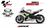 YAMAHA R1 2015 REPLICA MOVISTAR