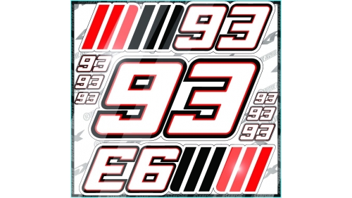 93MM Sticker kit