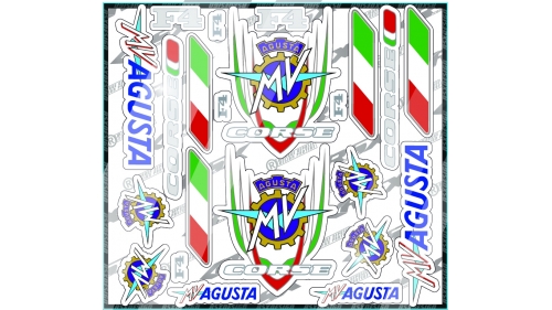 Sticker kit HONDA HRC