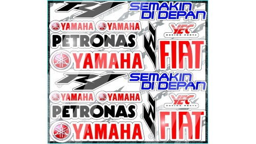 kit sticker YAMAHA R1