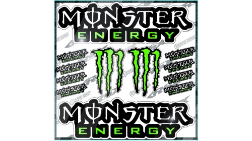 Monster Sticker kit