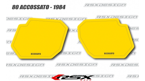 ACCOSSATO 80 plate