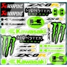Kawasaki ZX6R Sticker kit