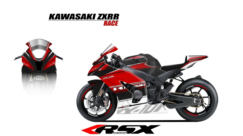 KAWASAKI ZX10R 2011 et + GUNRACE-NO