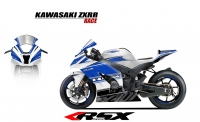 KAWASAKI ZX10R 2011 et + GUNRACE-BL