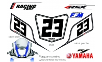 Plaque numéro YAMAHA R6