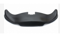 Spoiler KG BURU CIK14 black - insert M6 - without plastic flange