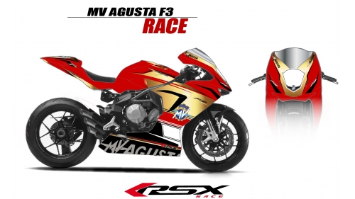 MV AGUSTA F3 RACE BLANC