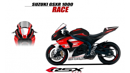 SUSUKI GSXR 1000 2009 et+ GUNRACE-NO